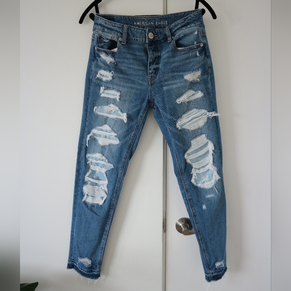 American Eagle Tomgirl Jean Size US 0